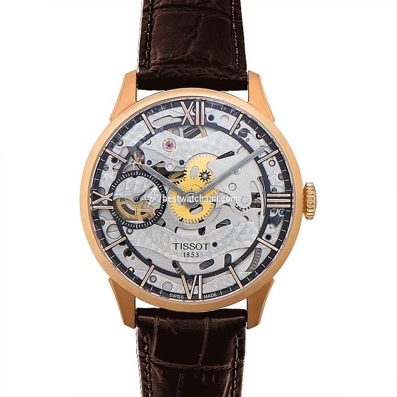IMG_9085 Tissot Chemin de Tourelles Mens watch Unisex Manual winding Steel T099.405.36.418.00 Replica 2