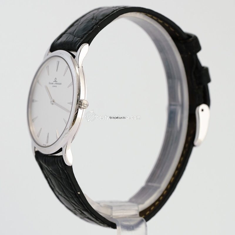 IMG_9085 Baume & Mercier Classima Mens watch Unisex Quartz White gold mv045200 Replica 2