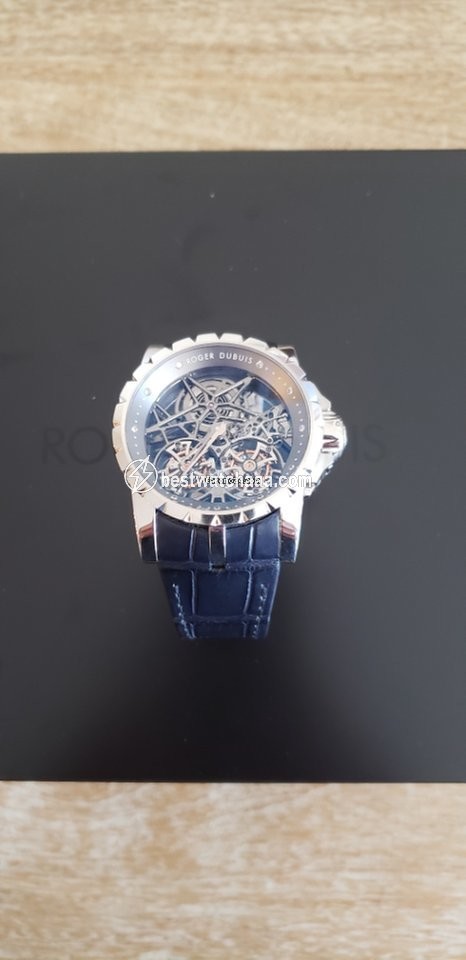 IMG_9085 Roger Dubuis Excalibur Mens watch Unisex Manual winding Platinum RDDBEX0269 Replica 2