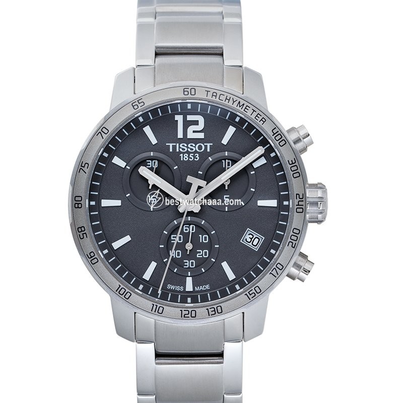 IMG_9085 Tissot Quickster Mens watch Unisex Quartz Steel T095.417.11.067.00 Replica 2