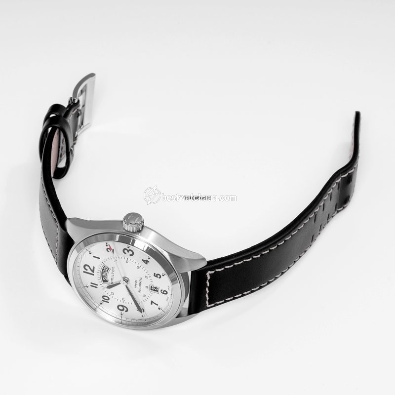 IMG_9086 Hamilton Khaki Field Day Date Mens watch Unisex Automatic Steel H70505753 3