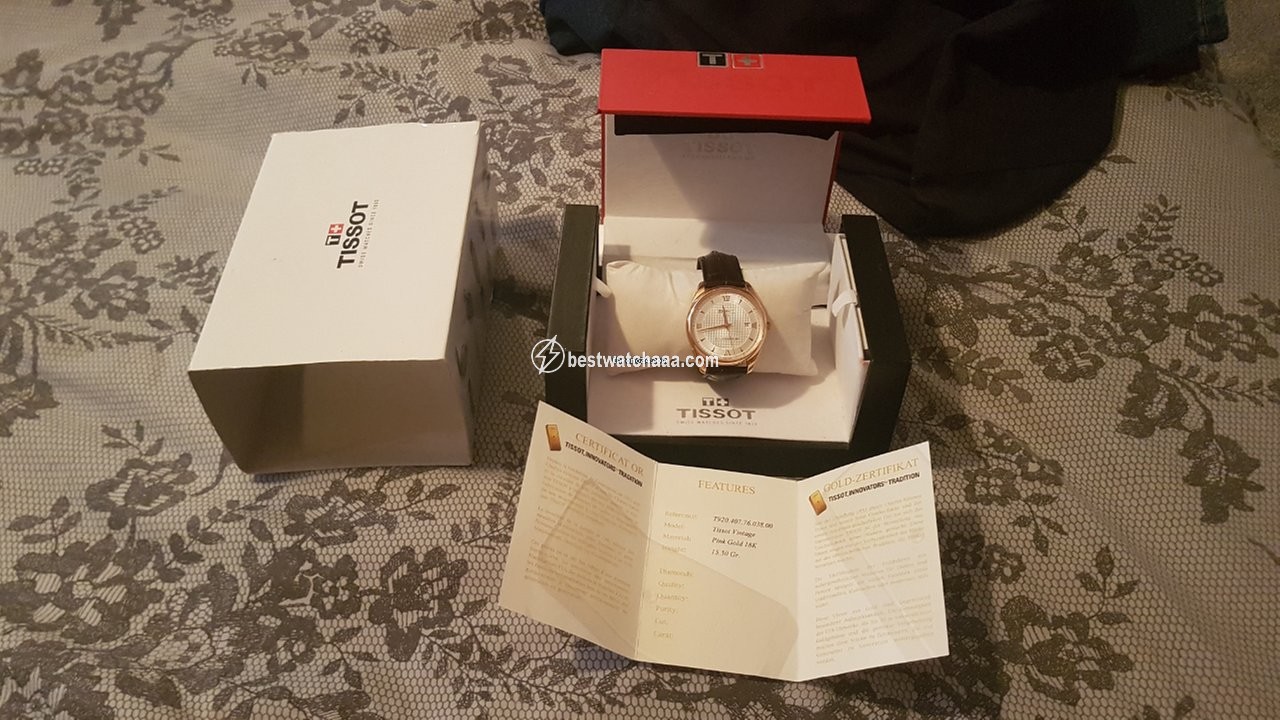 IMG_9086 Tissot Mens watch Unisex Automatic Rose gold T920.407.76.038.00 3