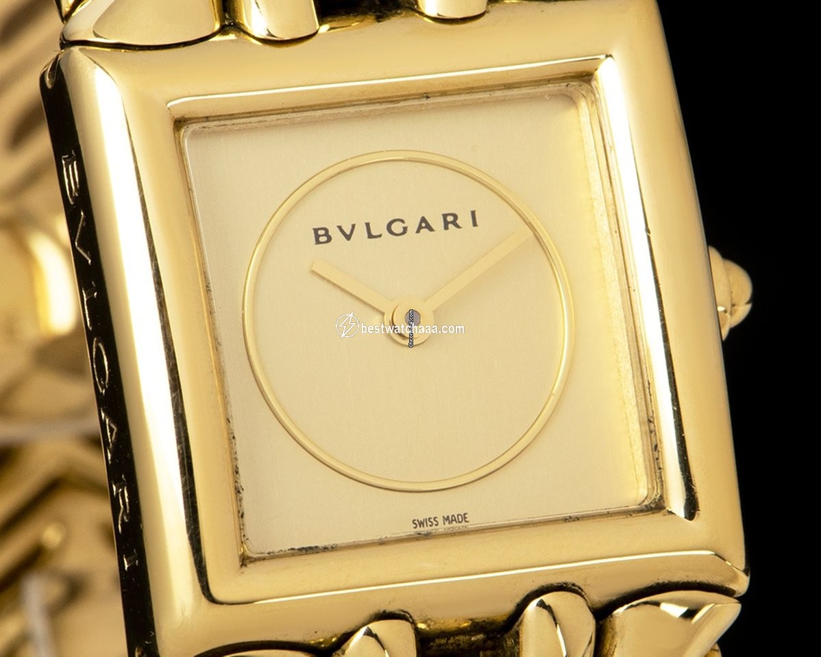 IMG_9086 Bulgari Parentesi Womens watch Quartz Yellow gold Bulgari BJ06 3