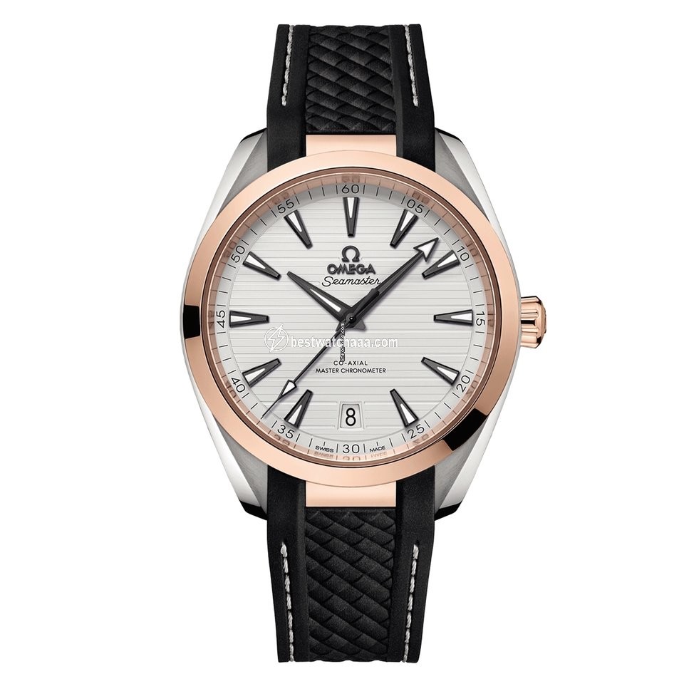 IMG_9086 Omega Seamaster Aqua Terra Mens watch Unisex Automatic Gold Steel 220.22.41.21.02.001 3