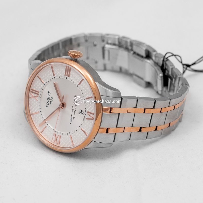 IMG_9086 Tissot Chemin de Tourelles Mens watch Unisex Automatic Steel T099.407.22.038.01 3
