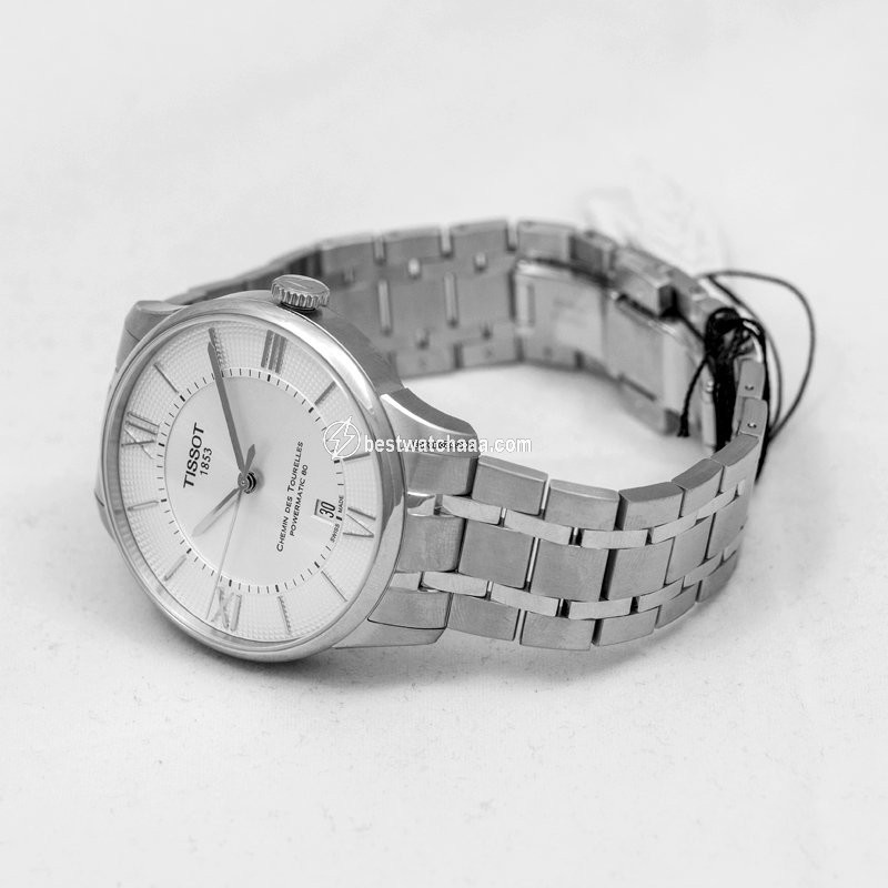 IMG_9086 Tissot Chemin de Tourelles Mens watch Unisex Automatic Steel T099.407.11.038.00 3