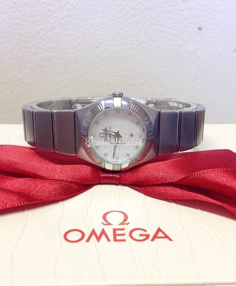 IMG_9086 Omega Constellation Quartz Womens watch Quartz Steel 123.10.24.60.55.004 3