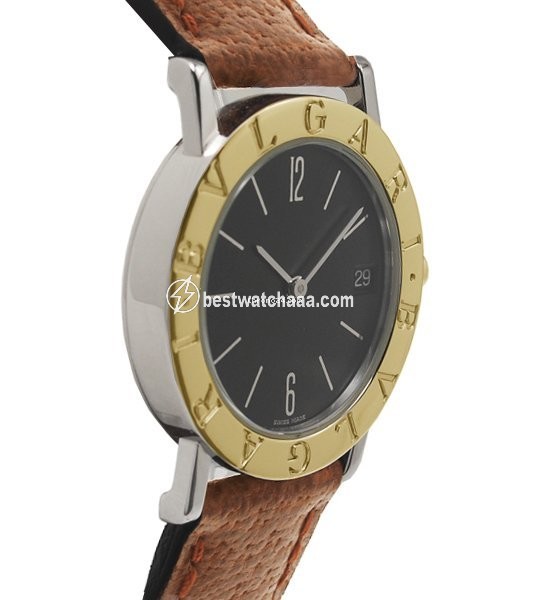 IMG_9086 Bulgari Bulgari Mens watch Unisex Quartz Gold Steel BB 30 SGLD 3