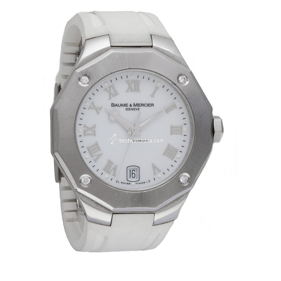 IMG_9086 Baume & Mercier Riviera Womens watch Quartz Steel 65575 3