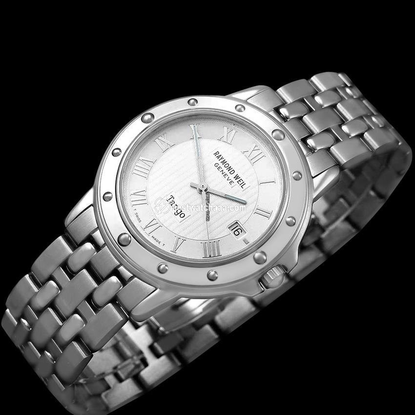 IMG_9086 Raymond Weil Tango Mens watch Unisex Quartz Steel 7068 3