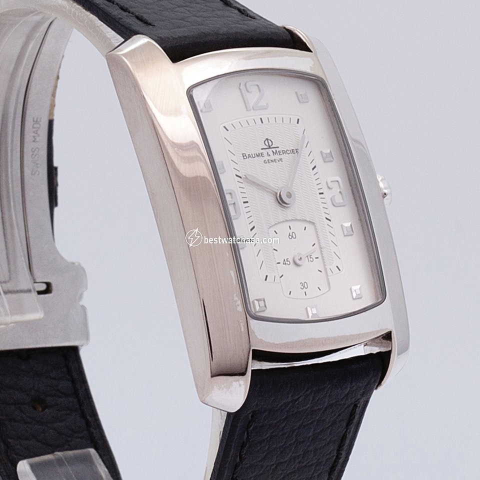 IMG_9086 Baume & Mercier Hampton Womens watch Quartz White gold MVO45231 3