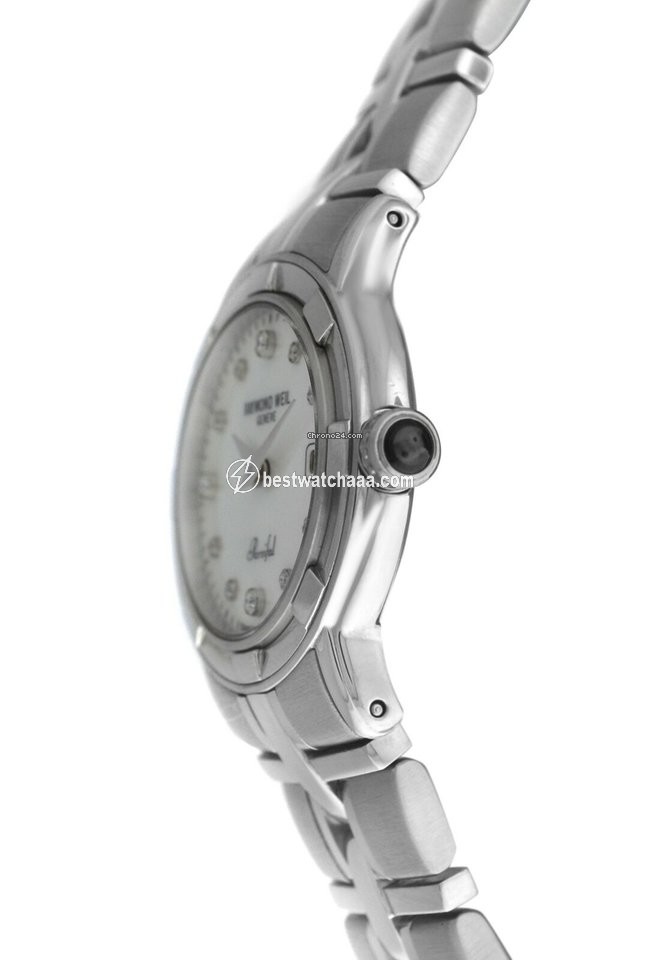 IMG_9086 Raymond Weil Parsifal Womens watch Quartz Steel 9441-ST-97081 3
