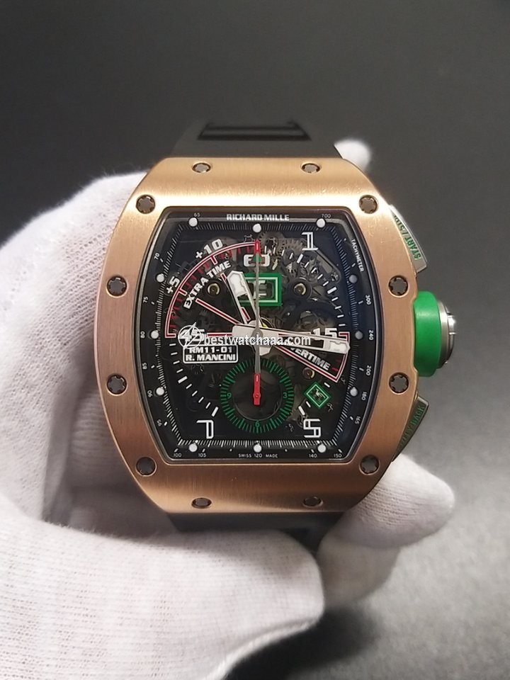 IMG_9086 Richard Mille RM 011 Automatic Rose gold RM11-01 ROBERTO MANCINI 3