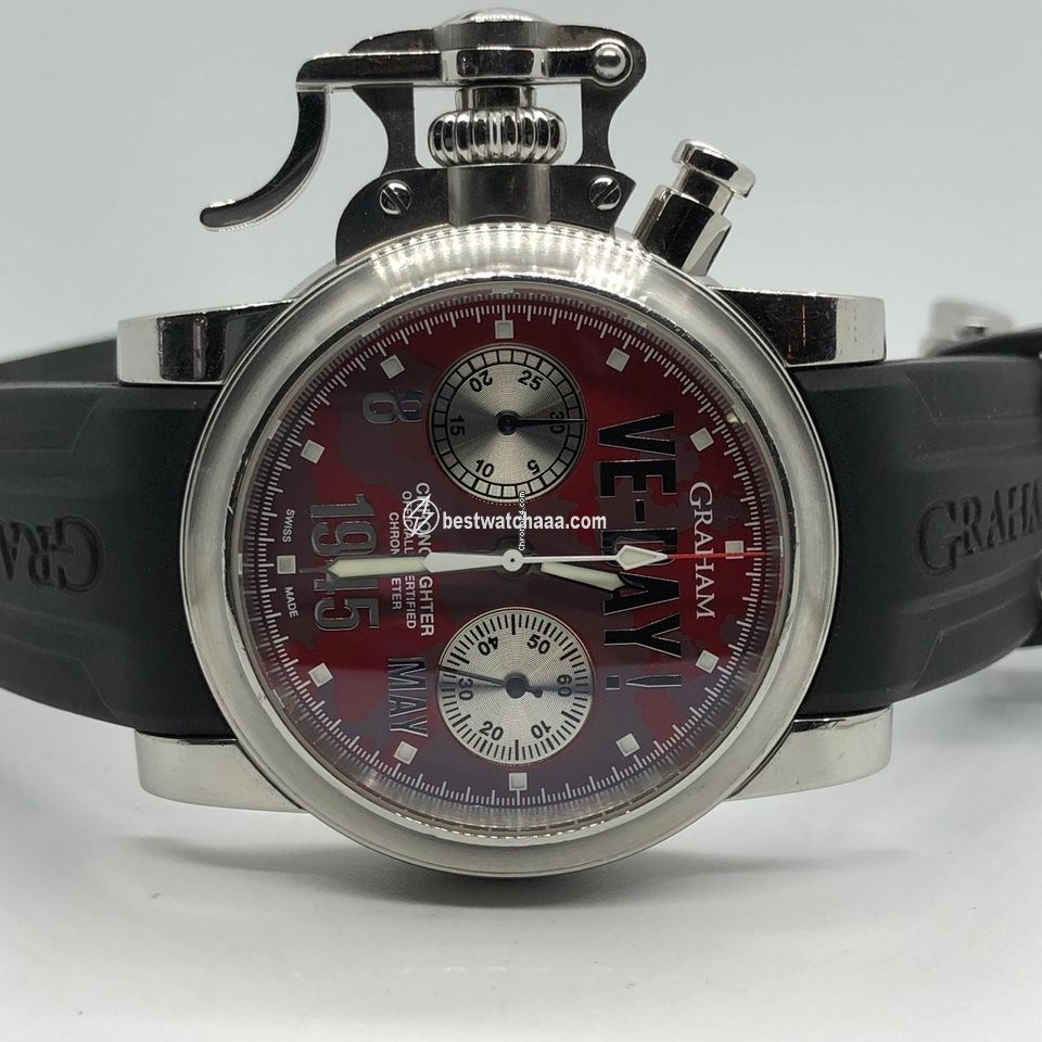 IMG_9086 Graham Chronofighter Mens watch Unisex Automatic Steel 2CFBS.S01A.L30B 3