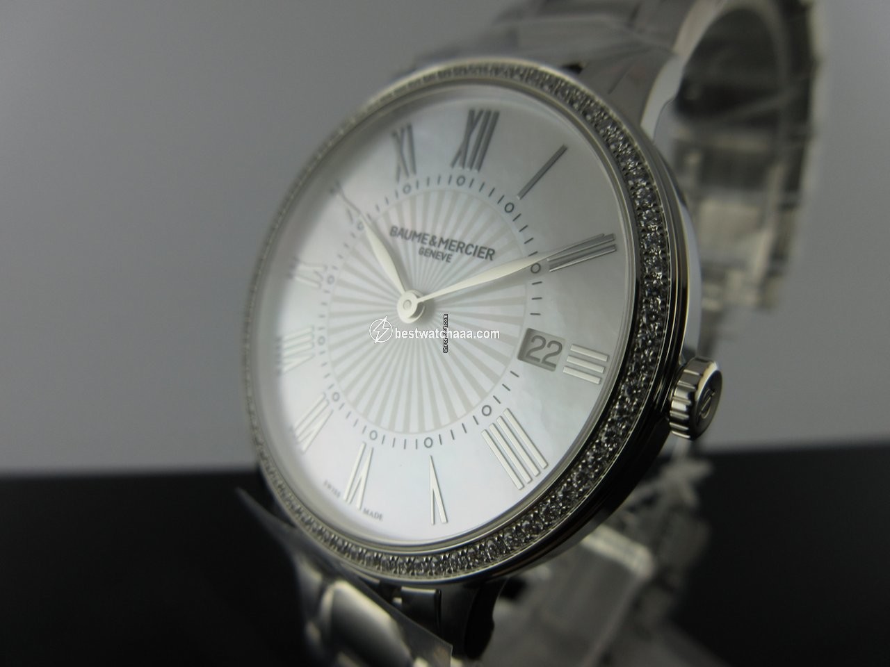 IMG_9086 Baume & Mercier Classima Womens watch Quartz Steel MOA10227 3