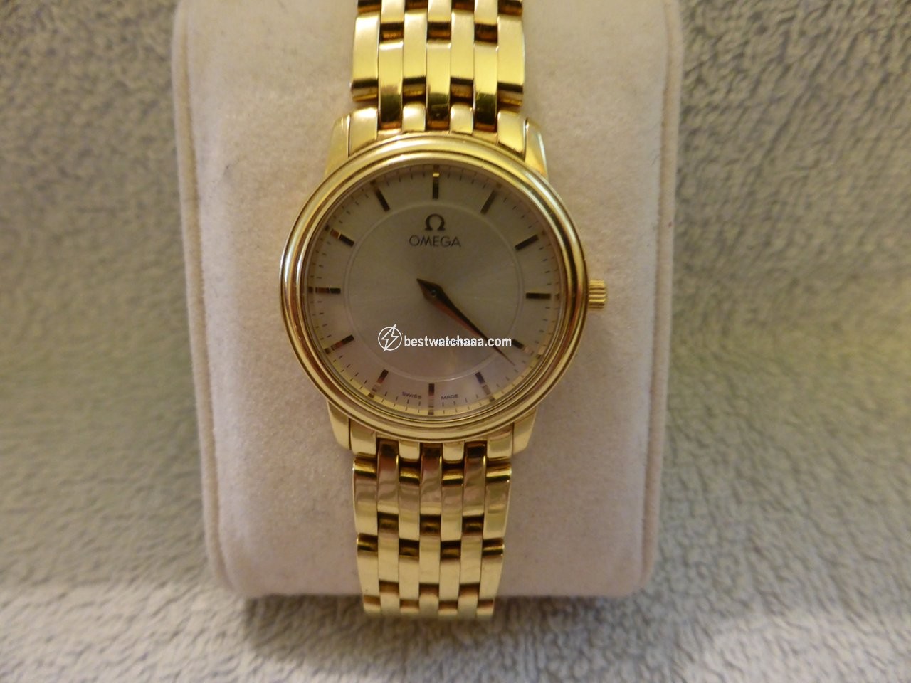 IMG_9086 Omega De Ville Prestige Womens watch Quartz Yellow gold 6503 833 3