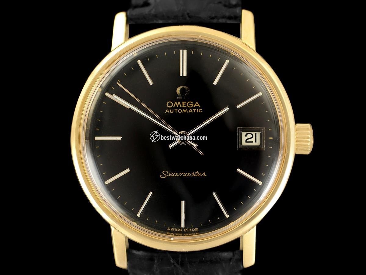 IMG_9086 Omega Seamaster Mens watch Unisex Automatic Gold Steel 7736R 3