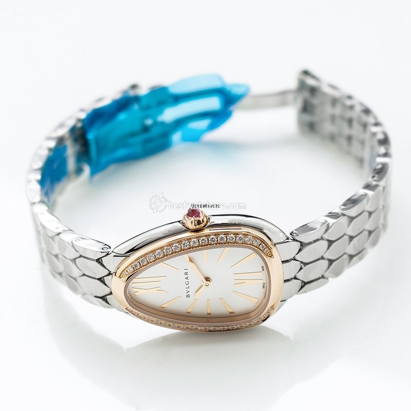 IMG_9086 Bulgari Serpenti Womens watch Quartz Rose gold 103143 3