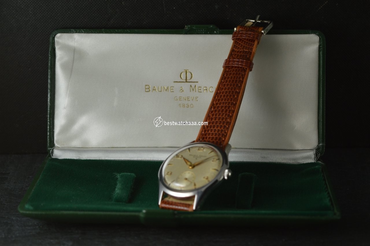 IMG_9086 Baume & Mercier Mens watch Unisex Manual winding Steel 1116 3