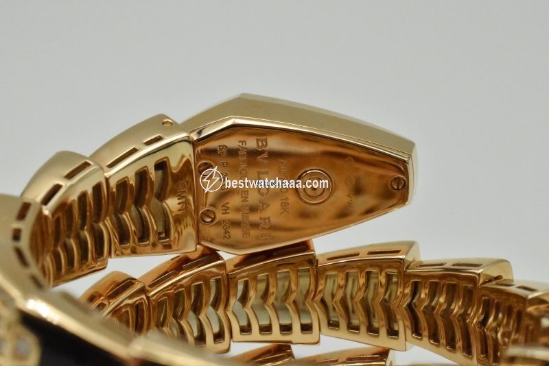 IMG_9086 Bulgari Serpenti Womens watch Quartz Rose gold 101986 3