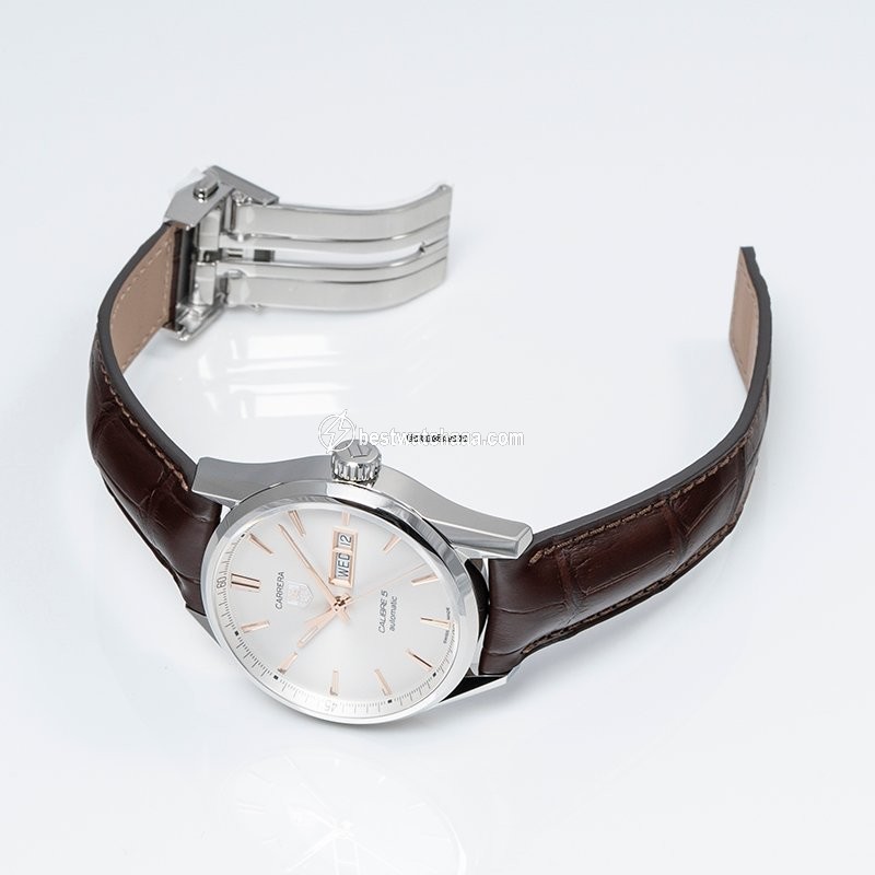 IMG_9086 TAG Heuer Carrera Calibre 5 Mens watch Unisex Automatic Steel WAR201D.FC6291 3