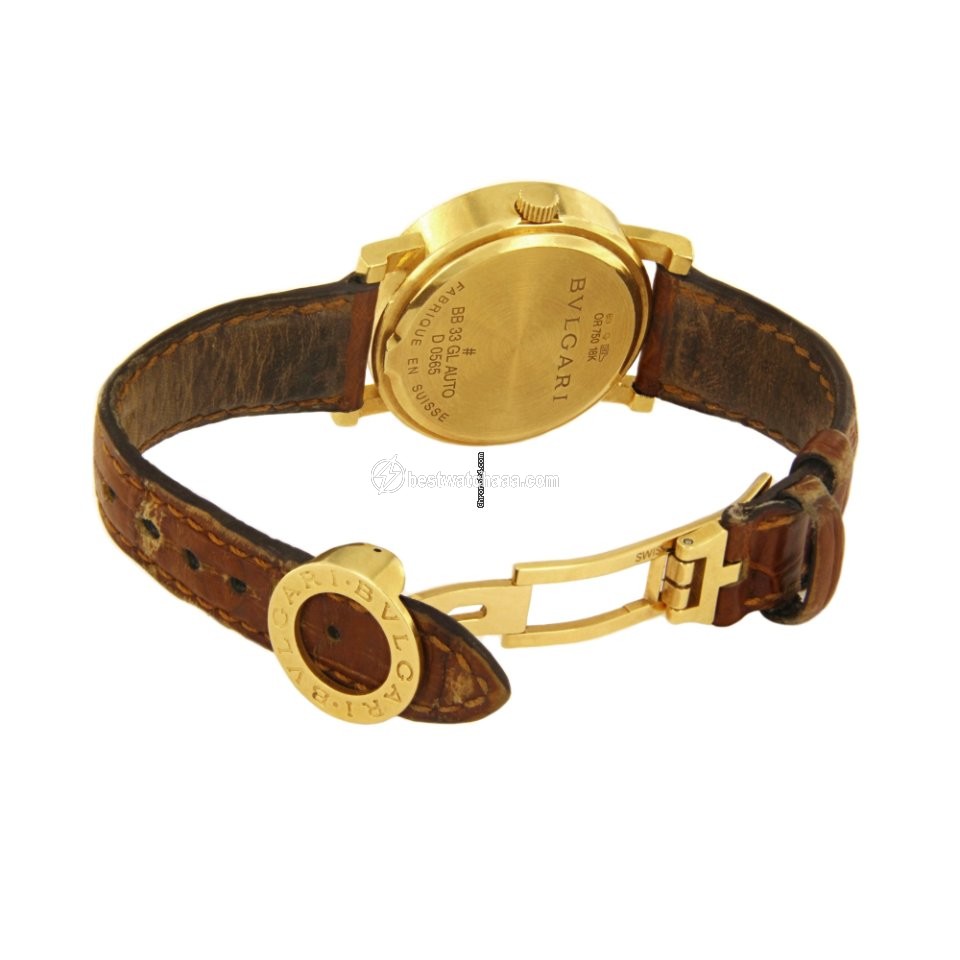 IMG_9086 Bulgari Bulgari Mens watch Unisex Automatic Yellow gold BB33GL 3