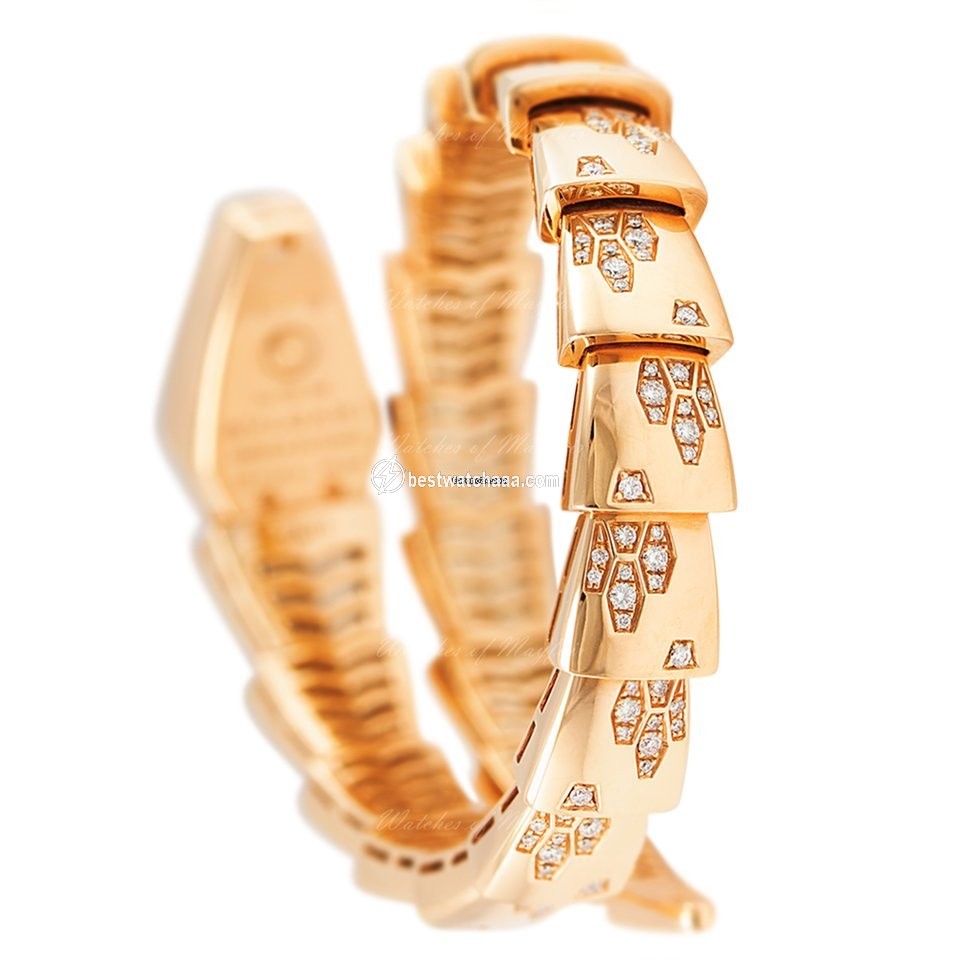 IMG_9086 Bulgari Serpenti Womens watch Quartz Rose gold 101995 SPP26WGD1GD1.1T 3