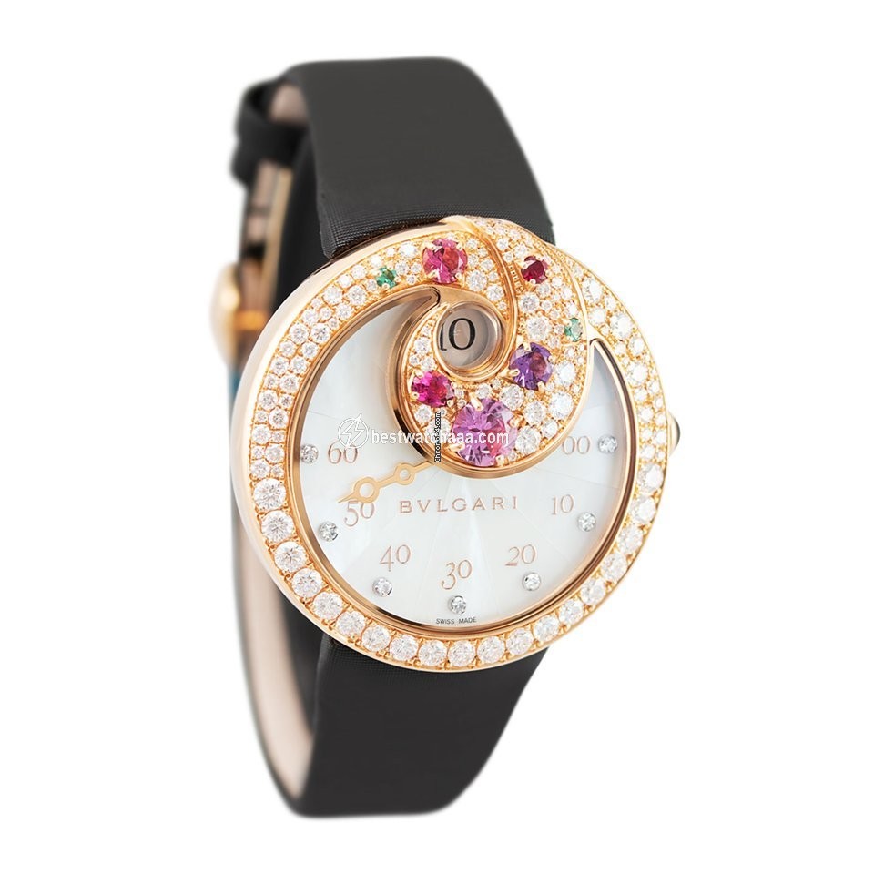 IMG_9086 Bulgari Womens watch Automatic Rose gold 102007 BEP40WGD2LR 3