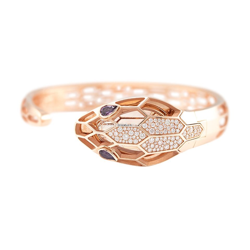IMG_9086 Bulgari Serpenti Womens watch Quartz Rose gold 102982 SPP36WGD1GD1SK.M 3