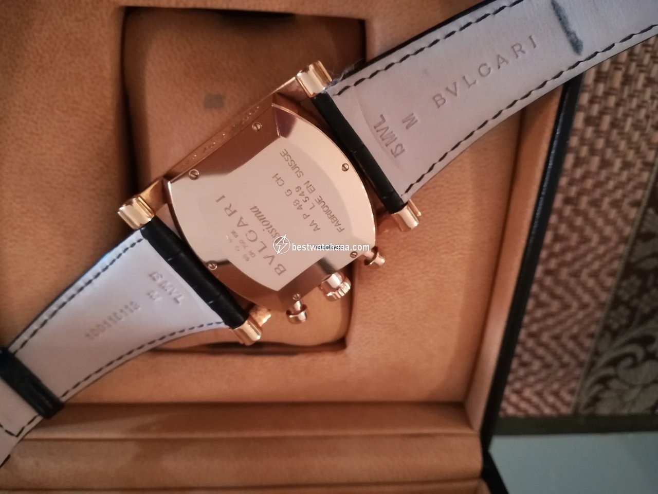 IMG_9086 Bulgari Assioma Mens watch Unisex Automatic Rose gold AA P 48 G CH 3