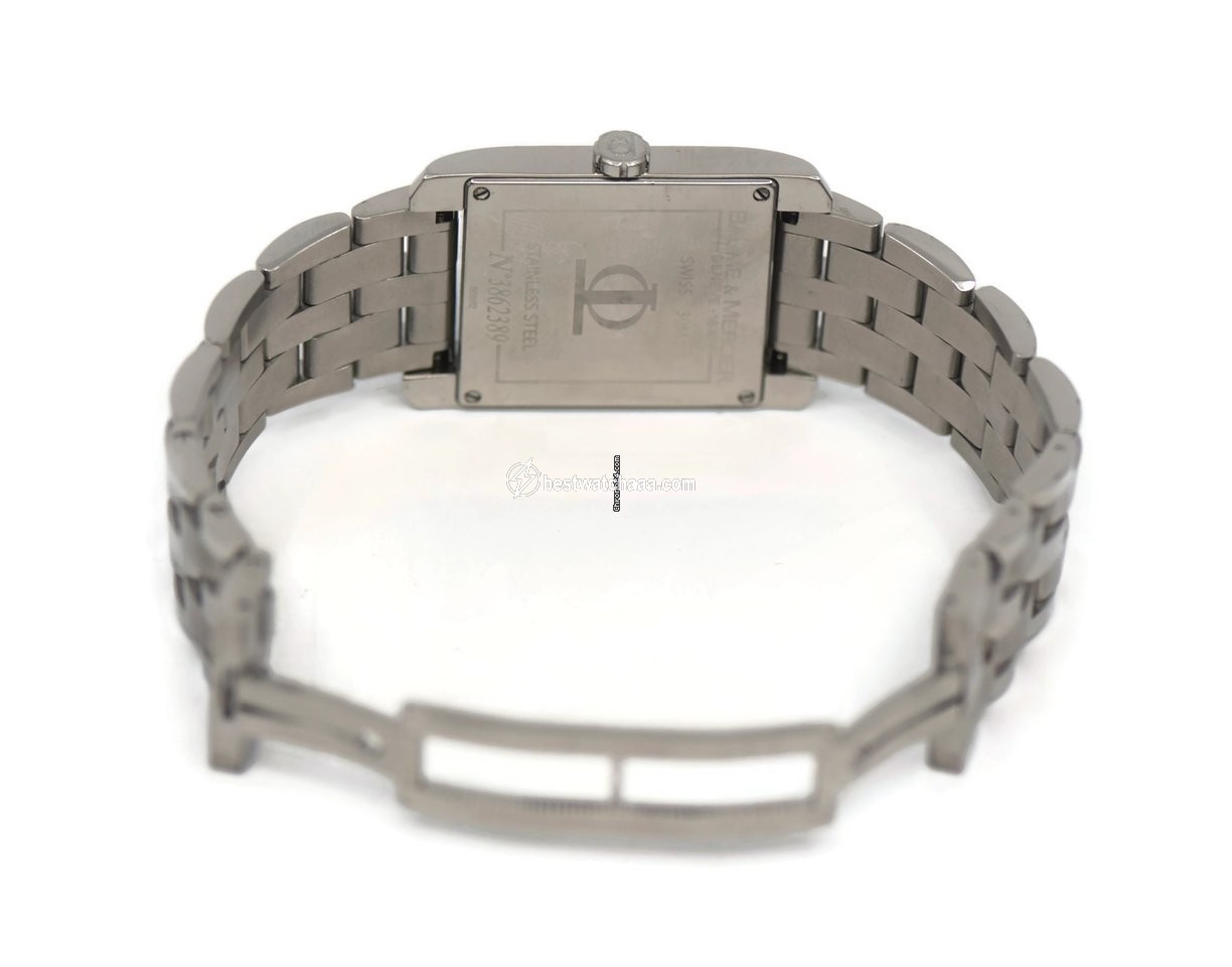 IMG_9086 Baume & Mercier Hampton Mens watch Unisex Quartz Steel 65562 3