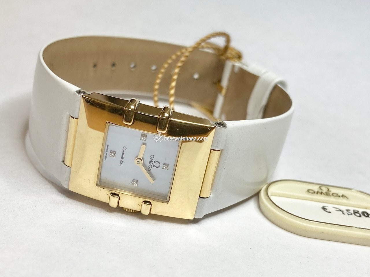IMG_9086 Omega Constellation Womens watch Quartz Yellow gold 1631.78.61 3