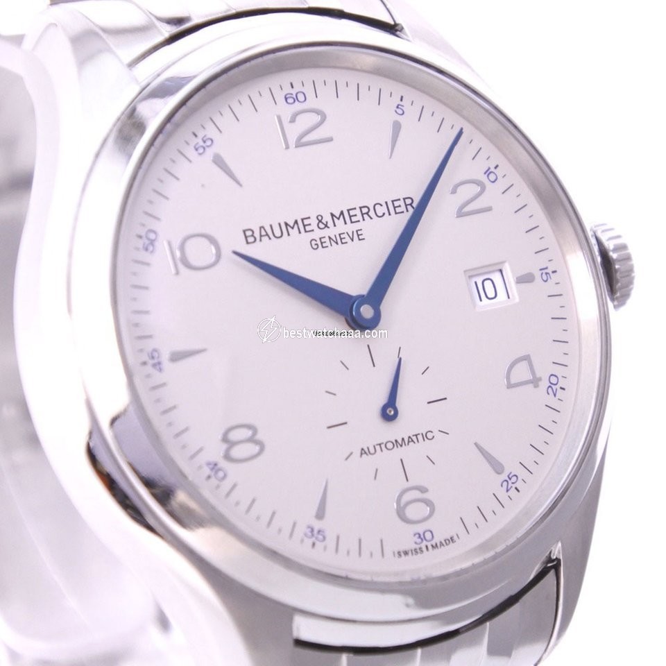 IMG_9086 Baume & Mercier Clifton Mens watch Unisex Automatic Steel 65717 MOA10099 3