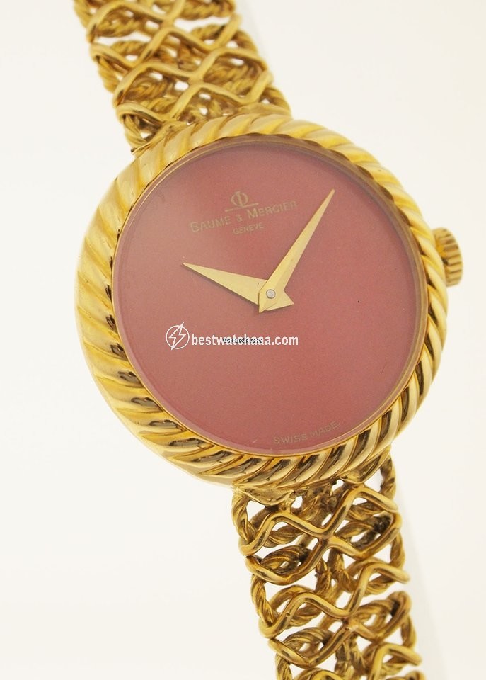 IMG_9086 Baume & Mercier Womens watch Manual winding Yellow gold bm 775 3
