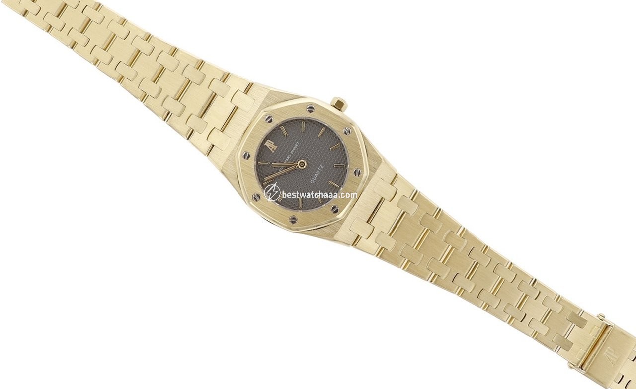 IMG_9086 Audemars Piguet Royal Oak Lady Womens watch Quartz Yellow gold 6007BA 3
