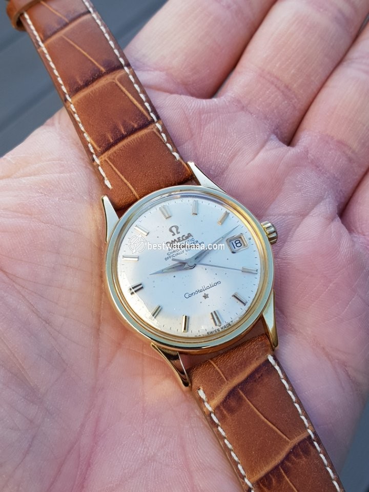 IMG_9086 Omega Constellation Mens watch Unisex Automatic Yellow gold 1685415 3