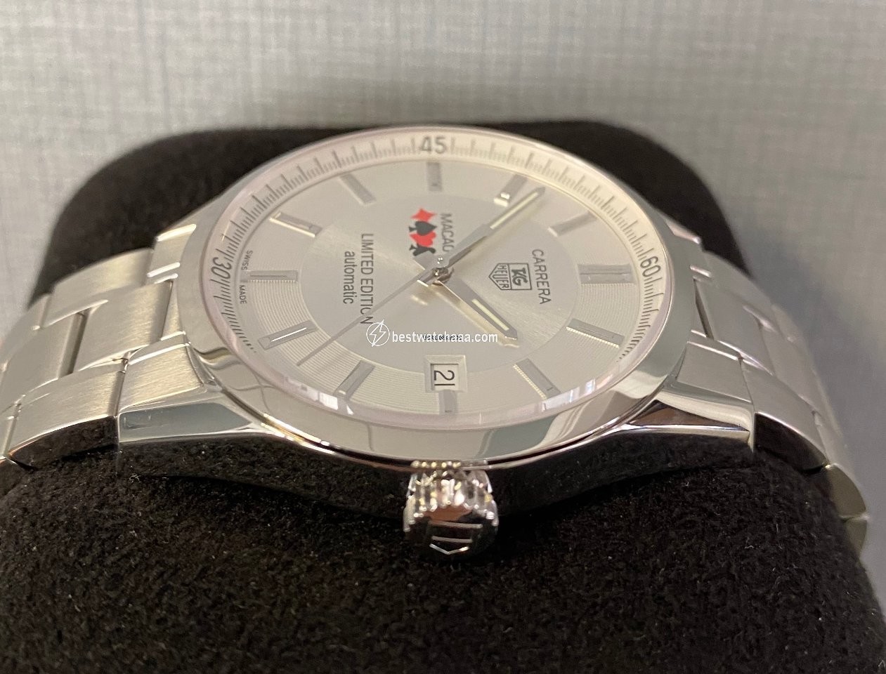 IMG_9086 TAG Heuer Carrera Mens watch Unisex Automatic Steel WV211X.BA0787 3
