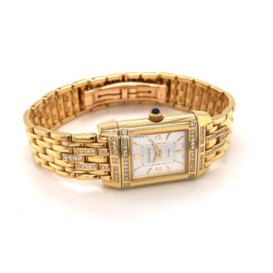 IMG_9086 Jaeger-LeCoultre Reverso Lady Womens watch Manual winding Yellow gold 265.1.86 3