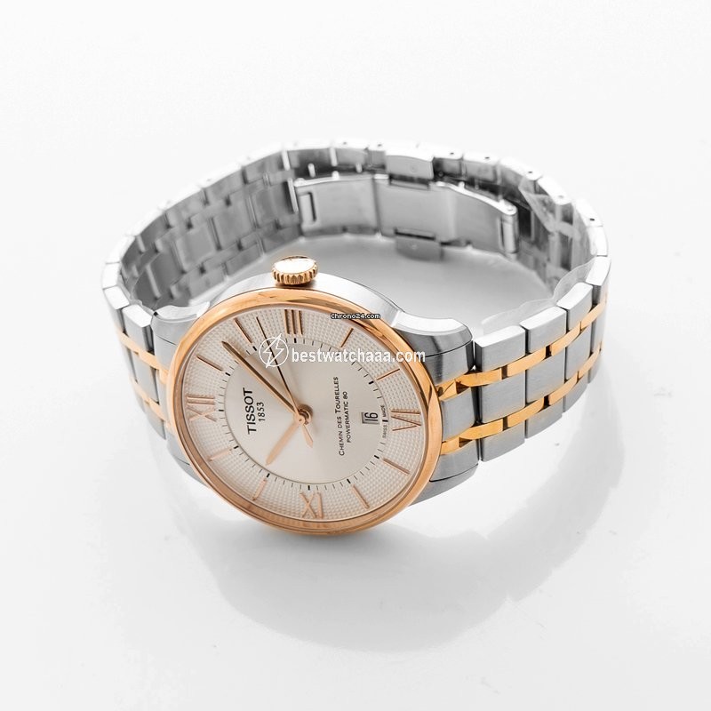 IMG_9086 Tissot Chemin de Tourelles Mens watch Unisex Automatic Steel T099.407.22.038.02 3