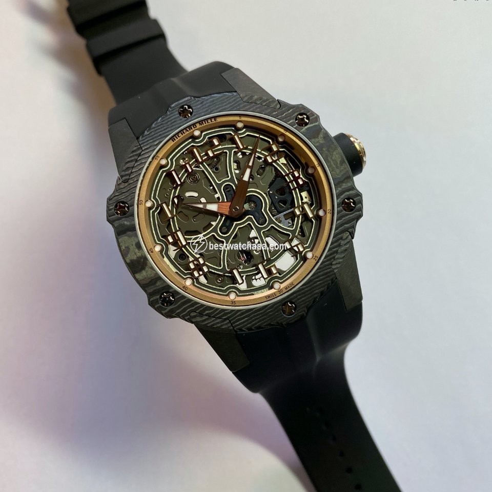 IMG_9086 Richard Mille Mens watch Unisex Automatic Rose gold RM033-02 3