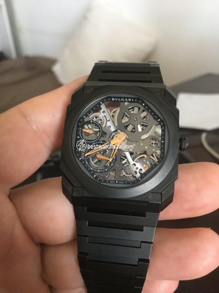 IMG_9086 Bulgari Octo Mens watch Unisex Manual winding Titanium 103010 3