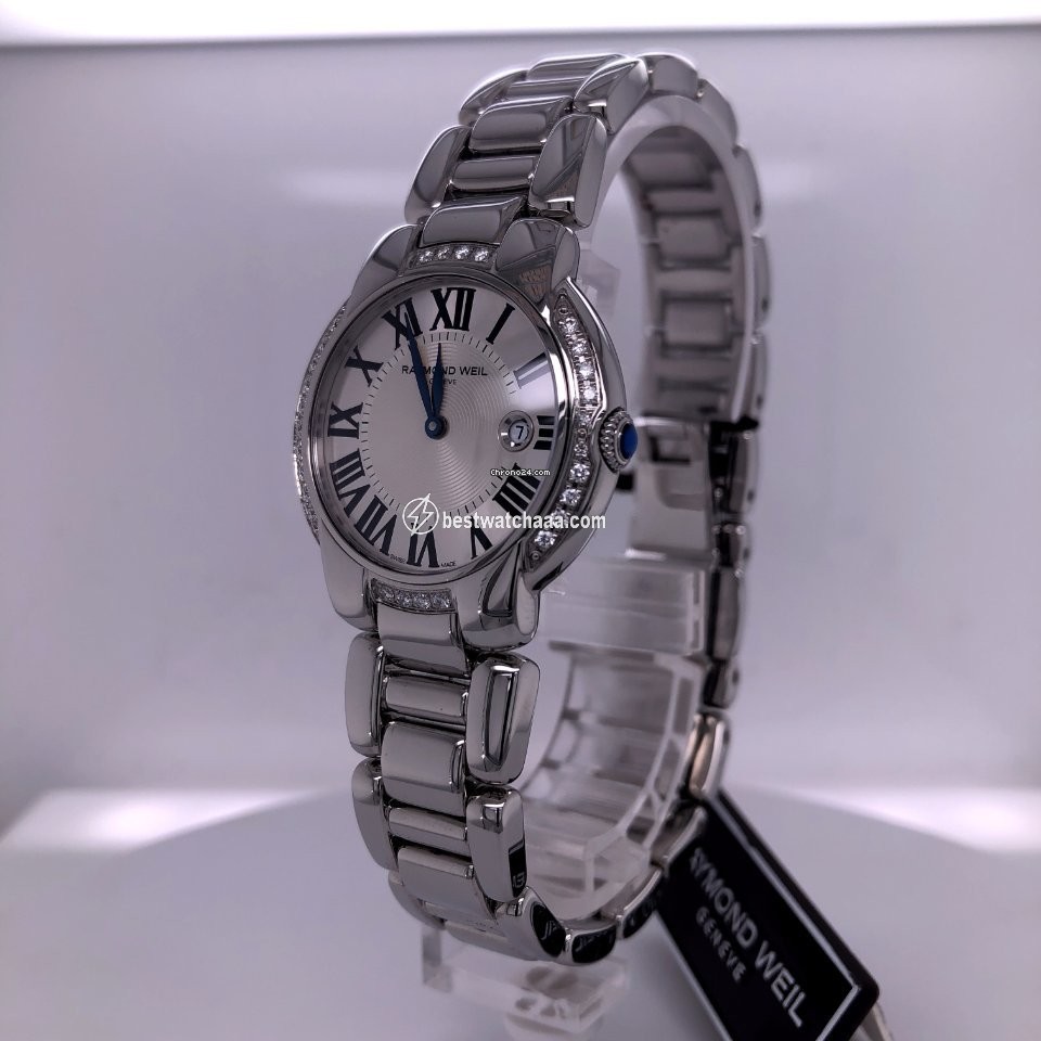 IMG_9086 Raymond Weil Jasmine Womens watch Quartz Steel 5229-STS-00659 3