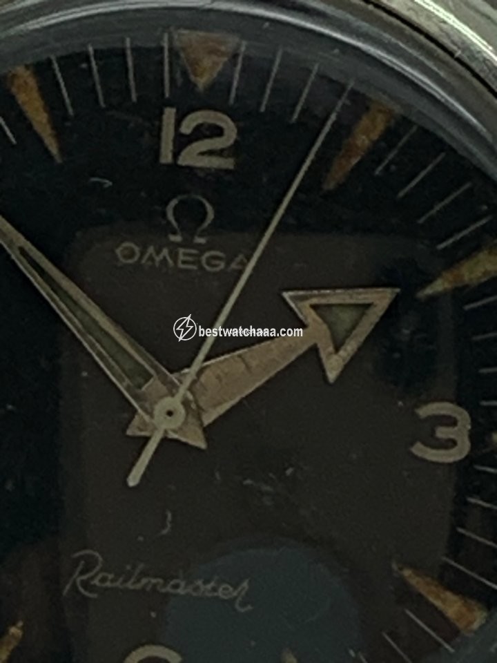 IMG_9086 Omega Seamaster Railmaster Mens watch Unisex Manual winding Steel CK2914-1 3