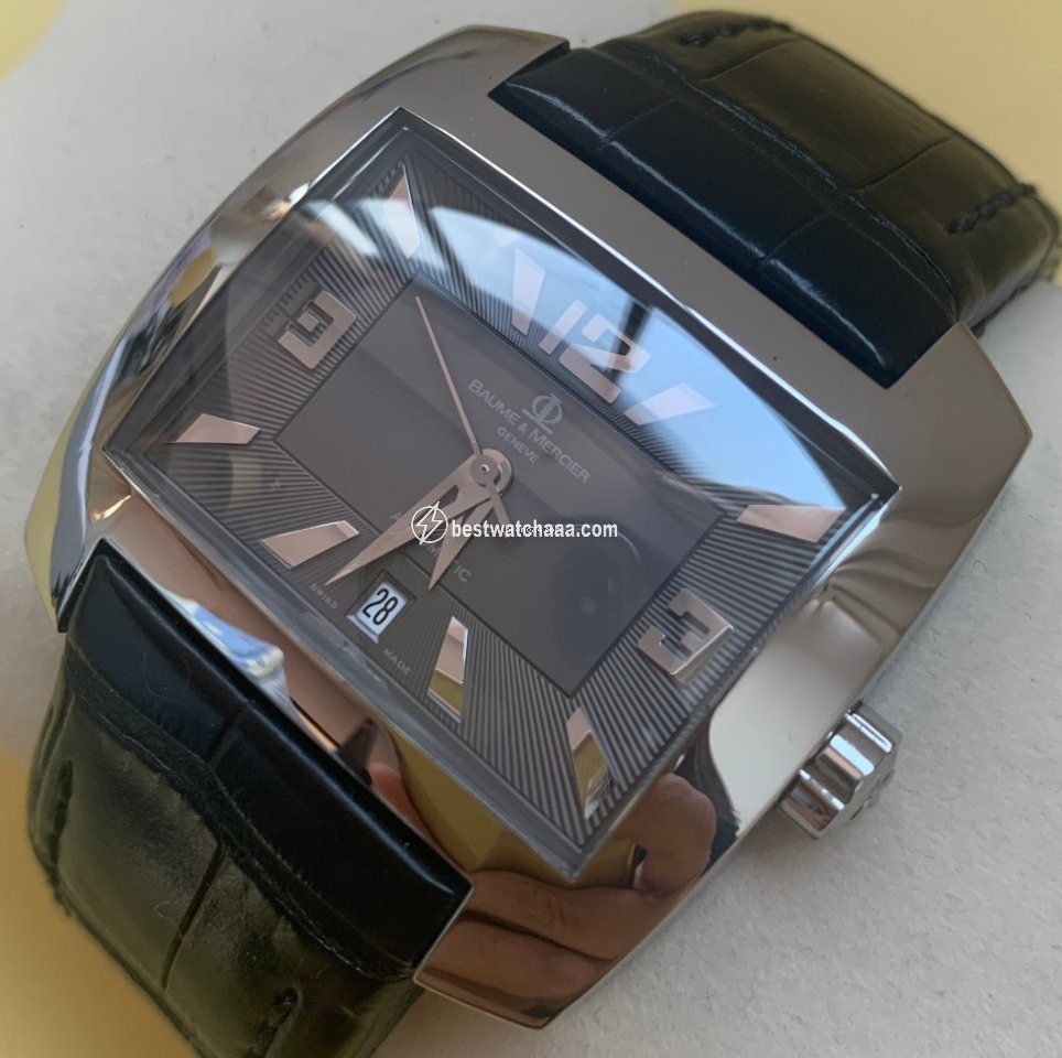 IMG_9086 Baume & Mercier Hampton Mens watch Unisex Automatic Steel MOA08255 3