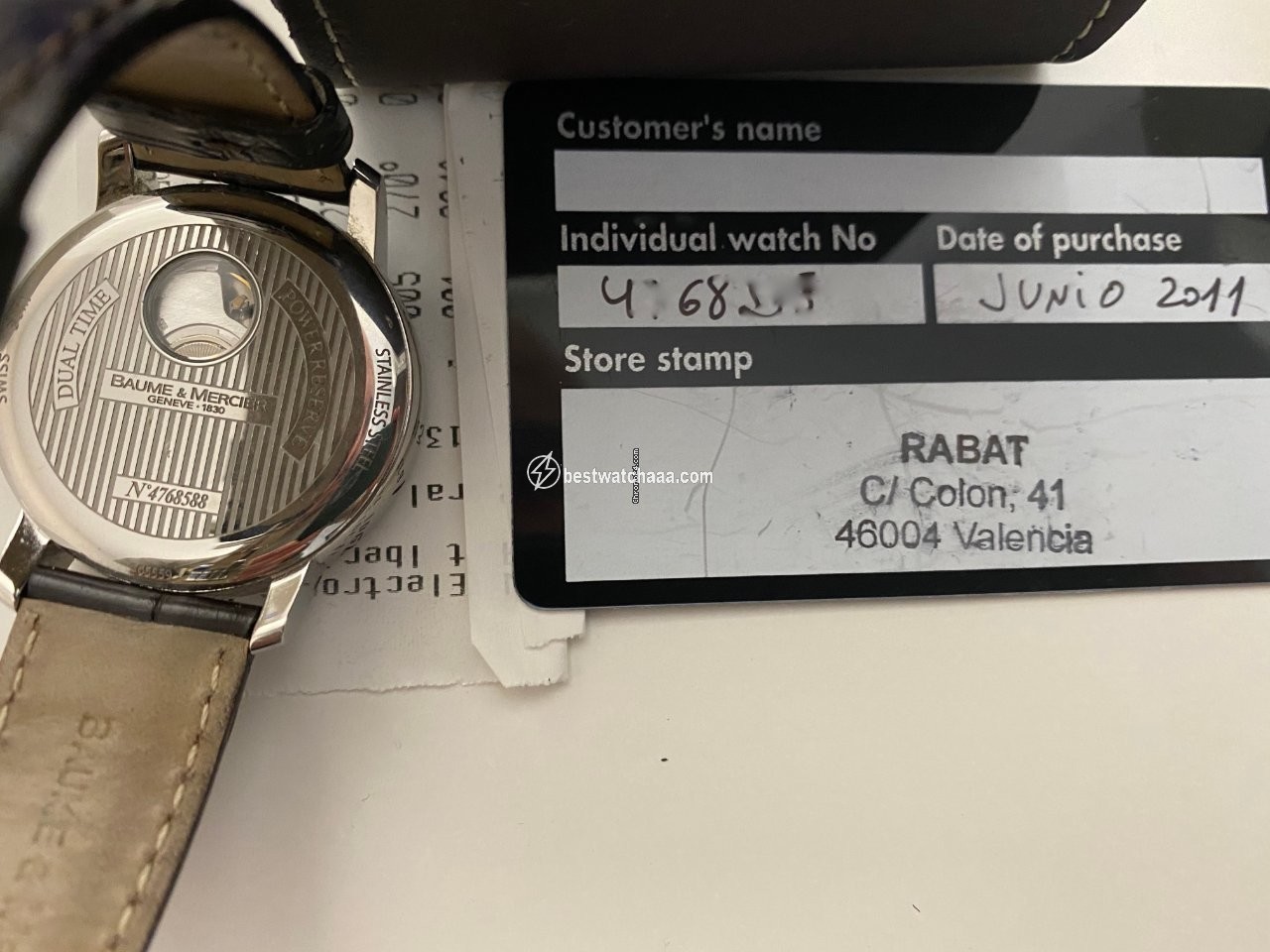 IMG_9086 Baume & Mercier Classima Mens watch Unisex Automatic Steel M0A08693 3