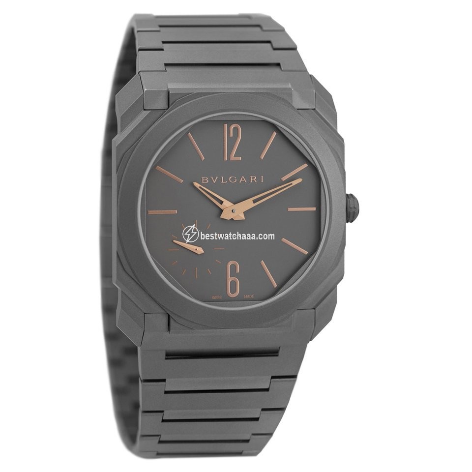 IMG_9086 Bulgari Octo Mens watch Unisex Automatic Titanium 103137 BGO40PTTGXTAUTO 3