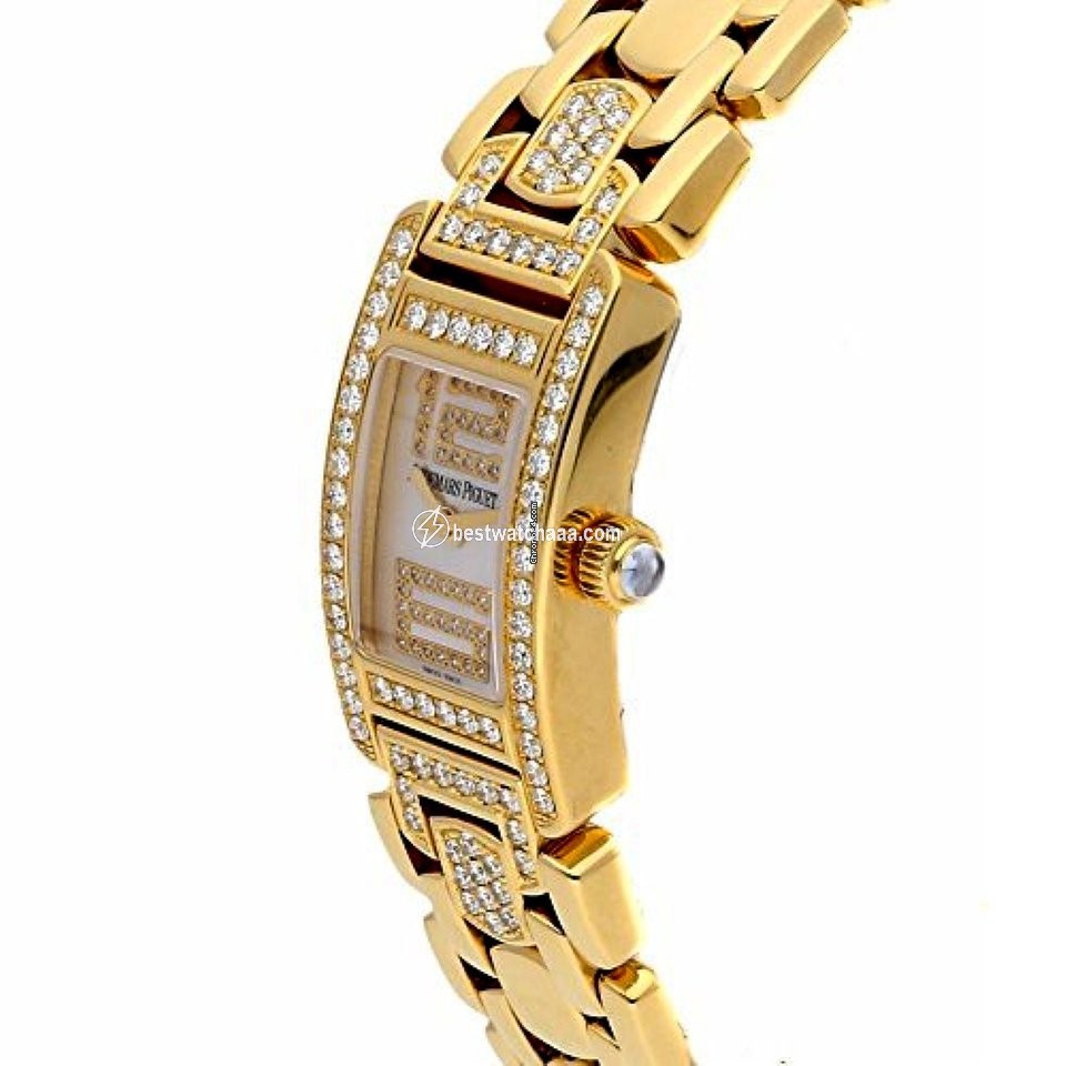 IMG_9086 Audemars Piguet Promesse Womens watch Quartz Yellow gold 67405BA.Z.1181BA.03 3