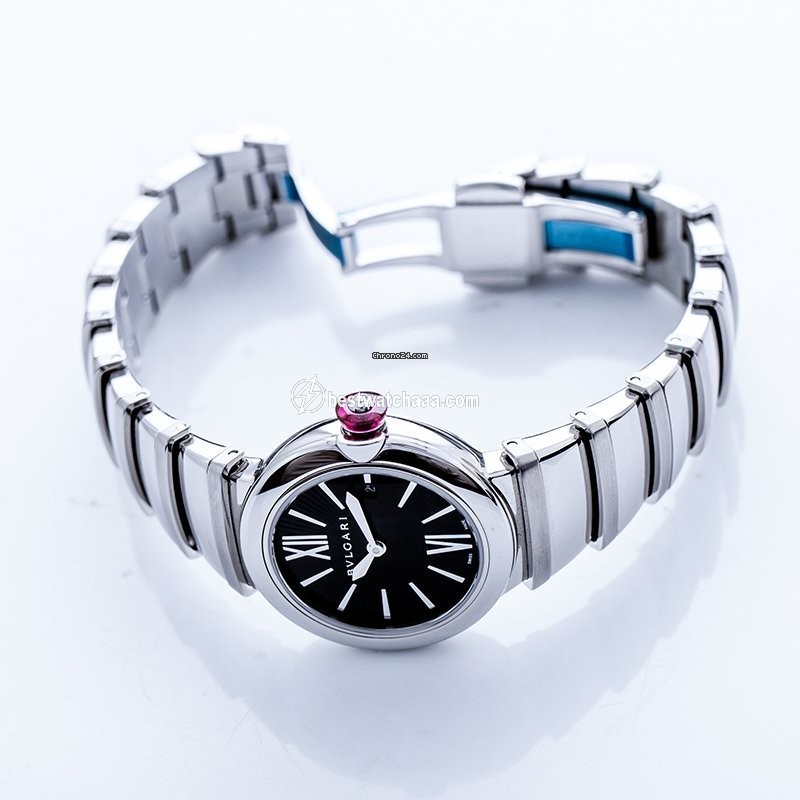 IMG_9086 Bulgari Lucea Womens watch Quartz Steel 102690 3