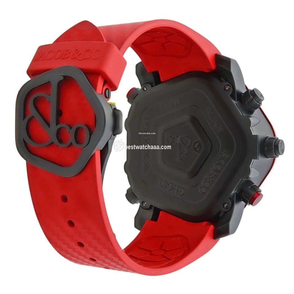 IMG_9086 Jacob & Co. Five Time Zone Mens watch Unisex Quartz Steel GH100.11.NS.PC.AND4D 3