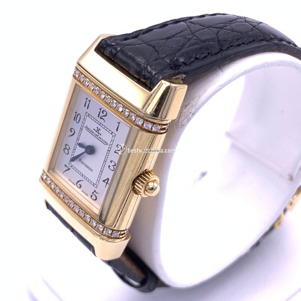 IMG_9086 Jaeger-LeCoultre Reverso Womens watch Quartz Yellow gold Jaeger LeCoultre Reverso 265.1.08 Womens Watch 3